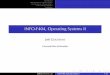 INFO-F404, Operating Systems IIfuuu.be/polytech/INFOF404/Cours/slides_Energy.pdf · Introduction Introduction to hardware aspects Introduction to software aspects Some existing techniques