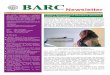 Newsletter Volume 14. No. 3 July-September 2016 · 2021,2031,2041 recommended by original com-mittee and sub-committee members from BARC, NARS Institutions, DAE and BAU. In order