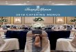 2018 CATERING MENUS - Francis Marion Hotel, Charleston SC · 2018 CATERING MENUS. 387 KING STREET CHARLESTON, SC 29403 | 843 722 0600 | francismarioncharleston.com page 2 SUSTAINABILITY