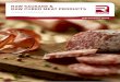 171123 Raps raw sausage RZ€¦ · Modern raw sausage and raw cured meat production is based on traditional craftsmanship and sophisticated technology. Our years of expertise in raw