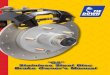 “G5” Stainless Steel Disc Brake Owner’s Manual Down 82404 Disc Brake Instruction Manual.pdf Down Engineering brake pads for the G5 Stainless Steel disc brakes have a ceramic