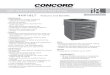 Split System Enhanced Heat Pump seer - Concord Air · 2019-04-17 · no online registration). See full warranty at for terms, conditions and exclusions. WARRANTY • 10 year limited