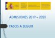 ADMISIONES 2019 2020 PASOS A SEGUIRfiles.reyescatolicos.edu.co/admisiones/... · 2019-04-04 · PASOS A SEGUIR. Ingresar al portal web:  y hacer Clic en el botón “Nuevo 