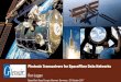 Photonic Transceivers for SpaceFibre Data Networks · Fiber optic interconnects Approach: Rugged photonic transceivers ... Monitor trends in data to spot potential problems. SpaceTech