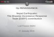 Op RENAISSANCE: Nepal Earthquake: The Disaster Assistance ... Nepal Earthquake: The Disaster Assistance