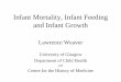 Infant Mortality, Infant Feeding and Infant Growth Figure 3.1: Infant Mortality Rate (IMR) and Under