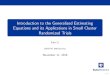 Introduction to the Generalized Estimating Equations and ... · The proof is centered on the classical theory of unbiased estimating equation (van de Vaart, 1998), which simply uses