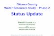 Ottawa County Water Resources Study – Phase-2...Ottawa County 10 th Annual Water Quality Forum – Nov. 13, 2015 Ottawa County Water Resources Study – Phase-2 Statewide Groundwater