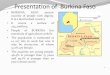 Presentation of Burkina Faso - Zero Project...Presentation of Burkina Faso 1 • BURKINA FASO means: country of people with dignity. It is a land locked country • It covers a surface