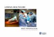 LOMISA HEALTHCARE · 2020-05-06 · LOMISA HEALTHCARE OPERATING ROOMS and SURGICAL EQUIPMENT ALL ABOUT MODERN, HIGH -TECH, HIGH END SOLUTIONS for OPERATING ROOMS We work, additionally,