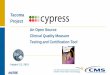 An Open Source Clinical Quality Measure Testing and Certification … · CQM certification criteria addressed by Cypress include: ... Sample Clinical Quality Measure. 7. CMS Alliance