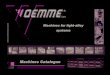 Machines Catalogue - OEMME SPA · 2017-05-04 · 2 45° 45° 22,5° 22,5° 90° 90° 90° 45° 22.5° 350 300 250 200 150 100 50 0 50 100 150 200 350 300 250 150 100 50 0 50 100 150