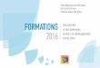 FORMATIONS des salariés et des bénévoles 2016centres-sociaux-paca.fr/wp-content/uploads/2016/08/CATALOGUE-F… · localement, régionalement, des stratégies qui permettent aux