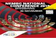 NEMBC NATIONAL CONFERENCE 2019 BRISBANE PROGRAM …...Brief Visual Presentation from NEMBC on Ethnic community broadcasters “Leading the Way” Theme: Leading the Way 1. James Cridland