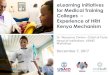 for Medical Training Colleges Experience of HRH Kenya Mechanism · 2018-05-04 · 1. Human Resources for Health (HRH) Kenya Partners: IntraHealth International Amref Health Africa