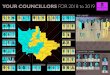 YOUR COUNCILLORS FOR 2018 to 2019€¦ · Jon Taylor Education, Skills and Transformation Sue Dann Environment and Street Scene Mark Coker Strategic Planning and Infrastructure Tudor