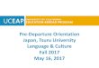 Pre-Departure Orientation Japan, Tsuru University Language ...eap.ucop.edu/Documents/_forms/1718/Japan/Tsuru_fall/Tsuru Fall.pdf · Common area and kitchen on first floor ... Beware