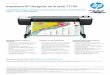 Ficha técnica Impresora HP DesignJet de la serie T1700 · 2020-02-17 · Ficha técnica Impresora HP DesignJet de la serie T1700 Cree de forma segura, eficiente y precisa aplicaciones