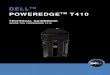 PowerEdge T410 Technical Guidebook · PDF file PowerEdge T410 Technical Guidebook 1 Dell . 1 Product Comparison . 1.1 Overview/Description . The PowerEdge T410 is a two-socket tower