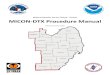 Naonal Weather Service Detroit - Ponac MICON-DTX … Manual.pdfResponsibility of local SKYWARN/ARES Program 7 General Operaon Guidelines 8-9 NWS Chat 9 Semi-annual MICON-DTX Meeng
