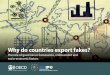 Why do countries export fakes? - OECD.org - OECD · 2018-06-25 · Free trade zones (FTZs): FTZs offer a relatively safe environment for counterfeiters, with good infrastructure and