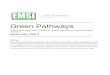 EMSI Green Jobs 3, Green Pathways · 4. Assess advantages and disadvantages to potential transitions 5. Map occupations to speciﬁc green job titles The region we selected for analysis