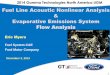 Fuel Line Acoustic Nonlinear Analysis ... - Gamma Technologies€¦ · 2014 Gamma Technologies North America UGM 1 Fuel Line Acoustic Nonlinear Analysis & Evaporative Emissions System