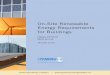 On-Site Renewable Energy Requirements for Buildings · PDF file energy issues, green economics, energy efficiency and conservation, renewable energy, and environmental governance