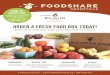 FOODSHAREORDER A FRESH FOOD BOX TODAY! $5 FOR A LIMITED TIME FOR PEOPLE IN CRISIS FoodShare Greenville | | 888-FOOD-GVL CALL (888) FOOD-GVL (888-366-3485) to learn more or inquire