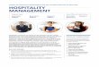 SCHOOL OF HOSPITALITY MANAGEMENT AND THE CULINARY INSTITUTE OF NEW YORK HOSPITALITY ... · 2020-06-11 · Hospitality Management graduates are sought by various industries—hotels,