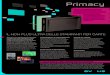 IL NON PLUS ULTRA DELLE STAMPANTI PER · PDF file 2013-09-03 · Evolis presenta Primacy, la stampante desktop più rapida, più potente e più performante della sua categoria, disponibile