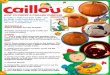 Cailloucontent-en.caillou.com/uploads/2016/10/Caillou_Carve...caillouô TM HOW TO CARVE A CAILLOU PUMPKIN In Caillou's Halloween DVD, Caillou and Caillðu'ž his family create some