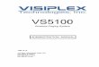Wireless Paging System ADMINISTRATION MANUAL · The Visiplex System 5100 is a paging system capable of addressing up to 10,000 pagers. It consists of a video display terminal (VDT)