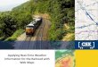 Applying Real-Time Weather Information for the Railroad ......CSX Corporation •CSX is one of the nation’s 7 major freight railroads—eastern footprint •CSX provides rail, intermodal,