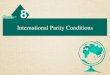 International Parity Conditionsmays.tamu.edu/center-for-international-business-studies/wp-content/... · Parity Objectives To explain the concept of interest rate parity (IRP), and