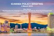 ICANN64 POLICY BRIEFING€¦ · 2019-03-04  · Organization (APRALO) • At-Large Regional Leadership outreach and engagement planning with regional partners | 10. Governmental Advisory