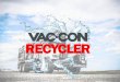 RECYCLER - Vac-ConStainless Steel 1st-Stage Filter for Removal of Large Particulate Self-cleaning, Stainless Steel 2nd-Stage ... SAFETY 'N OPERATION ro DO SO CAN RESULT IN OR DAMAGE