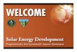 Solar Energy Development PEIS 1solareis.anl.gov/documents/docs/SolarPEISScopingMtgPresentation.pdf2000 2002 2004 2006 2008 2010 2012 2014 2016 2018 2020 2022 2024 2026 2028 2030 2032