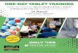 LEARN THE BASICS OF TABLET FORMULATION TABLET … · COURSE INFO: This industry-leading training course provides a comprehensive, hands-on experience with the tablet manufacturing
