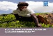 SOUTH-SOUTH COOPERATION IN SUB-SAHARAN …...South-South cooperation within their own activities. The report argues that home-grown strategies – alongside the use and transformation