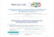 Achieving Safe, Sustainable and Efficient Water ... · Achieving Safe, Sustainable and Efficient Water, Wastewater Treatment and ... strengthen regional cooperation on priority issues