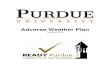 Adverse Weather Plan - Purdue University...A) The Adverse Weather Plan provides general guidance, organizational structure and specific direction on preparedness, response and communication