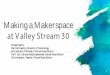 Making a Makerspace - Nassau BOCES · makerspaces and how teachers would use them. Teachers offered feedback on planned purchases, layout of space, etc. ... Makers like to share their