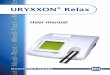 URYXXON Relax - Frisenette Relax.pdf · 2015-10-06 · Manual URYXXON® Relax MN Manual URYXXON® Relax EN V 2.10 / 02.14 55 2. Introduction The URYXXON® Relax is a reflection photometer