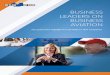 Business Leaders on Business Aviation - No Plane No Gain · LEADERS ON BUSINESS AVIATION Successful CEOs Highlight Aircraft Value to Their Companies “A variety of independent studies,