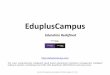 EduplusCampussoftware solution. Combining smart ERP, LMS, EasyCheck, OBE Platform and many more. ... (PSO) • Program Outcomes (PO) • Course Outcomes (CO) Why OBE Tool? • Integrated