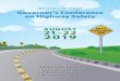 Governor's Conference on Highway Safety · reportability, roadway vs. private property crashes, hit and run crashes, fatal crashes, runaway vehicle crashes, crashes involving non-motor
