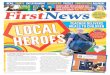 TEACHER DELIVERS MEALS TO CHILDREN · NEWS SPORTS ENTERTAINMENT INTERVIEWS PUZZLES COMPETITIONSAND MORE Issue 722 £1.99 17 – 23 April 2020 First News readership is 2,235,888