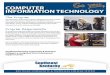 COMPUTER INFORMATION TECHNOLOGY...Prep), Computer Security (Security + Prep), Cisco Network Administration (CCNA, CCENT) or a well-rounded sampling of all fields (CIT Fundamentals)