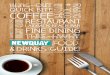 ut B u cool & quirky quick bite coffee R/CL a B u RestauRant CL … · 2016-06-14 · Café serving fresh coffees, delicious milkshakes with loads of quirky flavours and a whole host